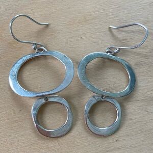Sterling Silver Dangle Earrings from Mexico